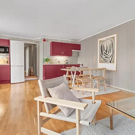 Sunny 4br Flat With Shared Rooftop Terrace At Kampen *